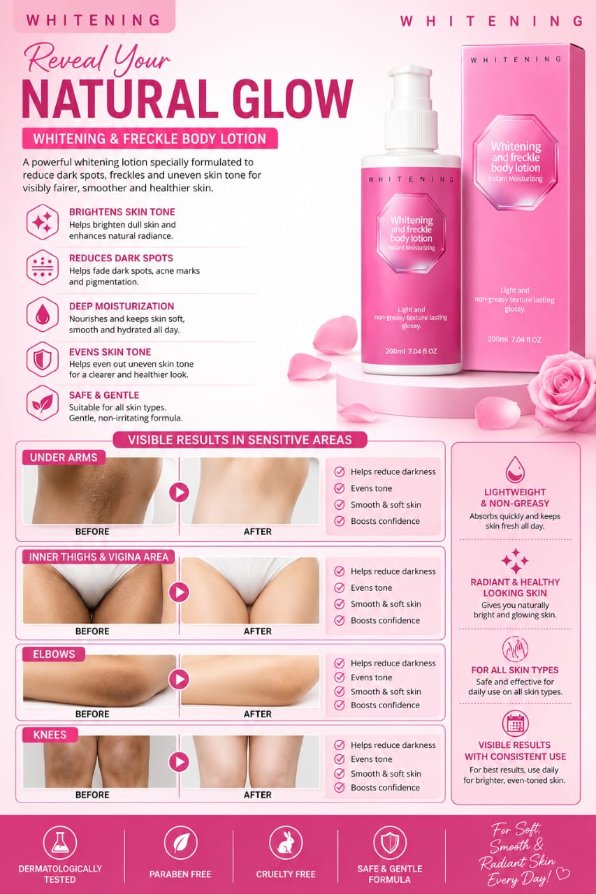 Whitening & Freckle Body Lotion – Brightening & Dark Spot Care